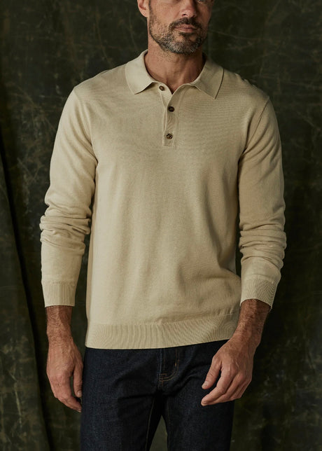 Robles Knit Long Sleeve Polo