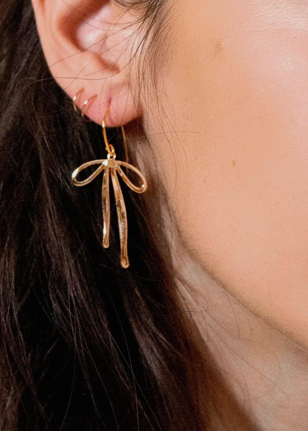 Women's Earrings – Red Ribbon