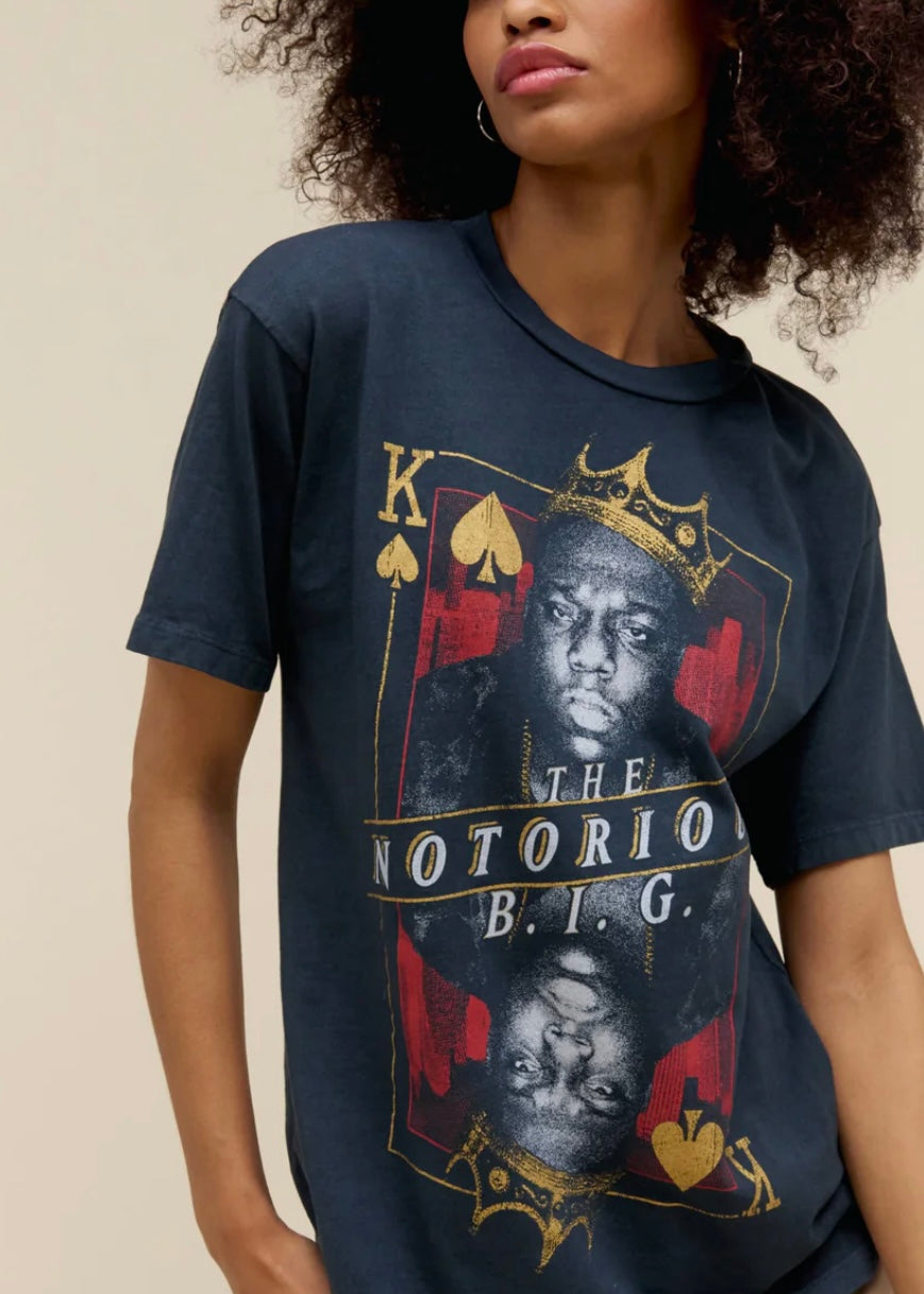 The Notorious B.I.G. King Of Spades Weekend Tee