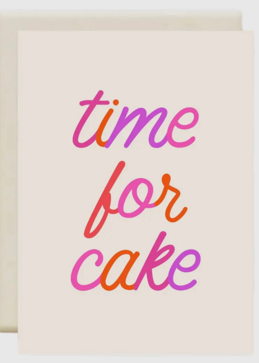 Time for Cake Card