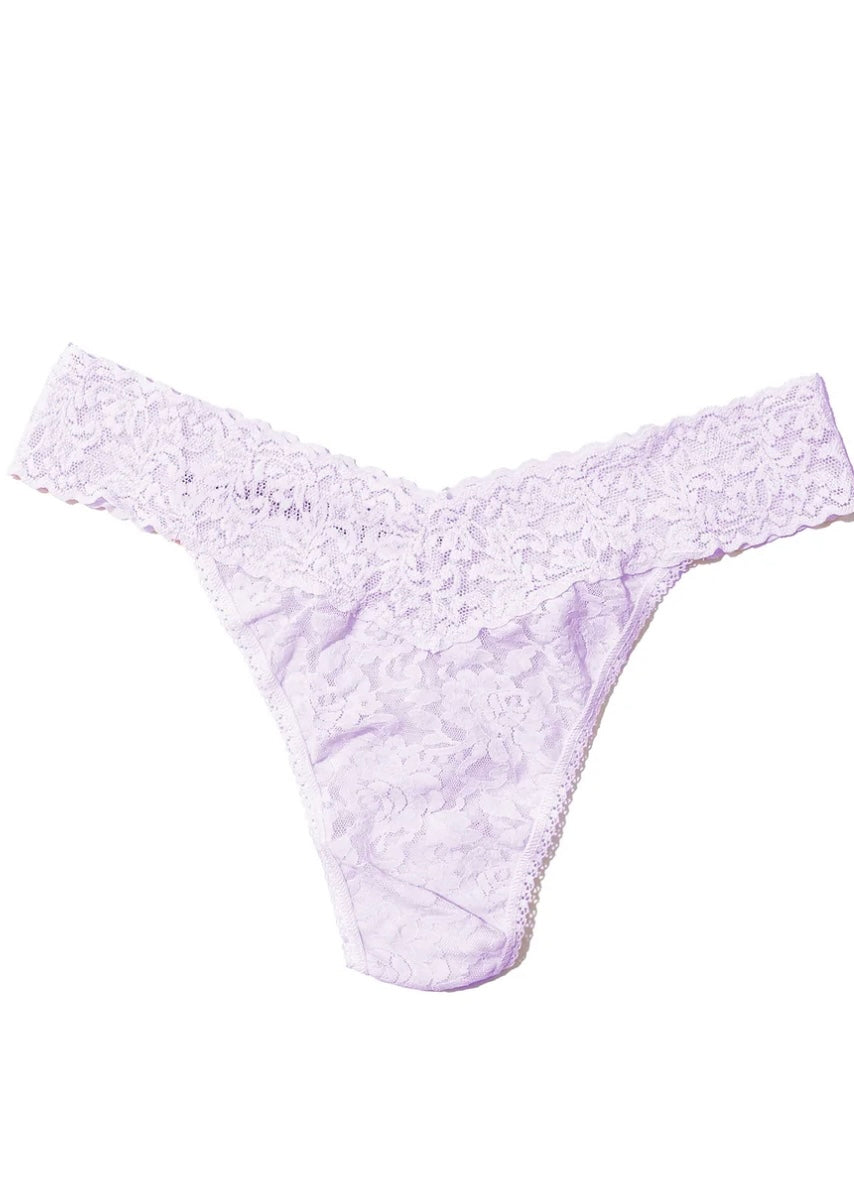 Signature Lace Thong