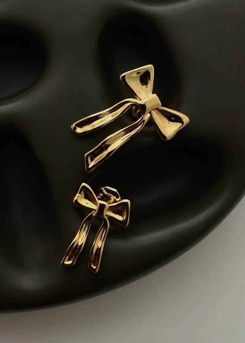 Mini Yasmine Bow Studs