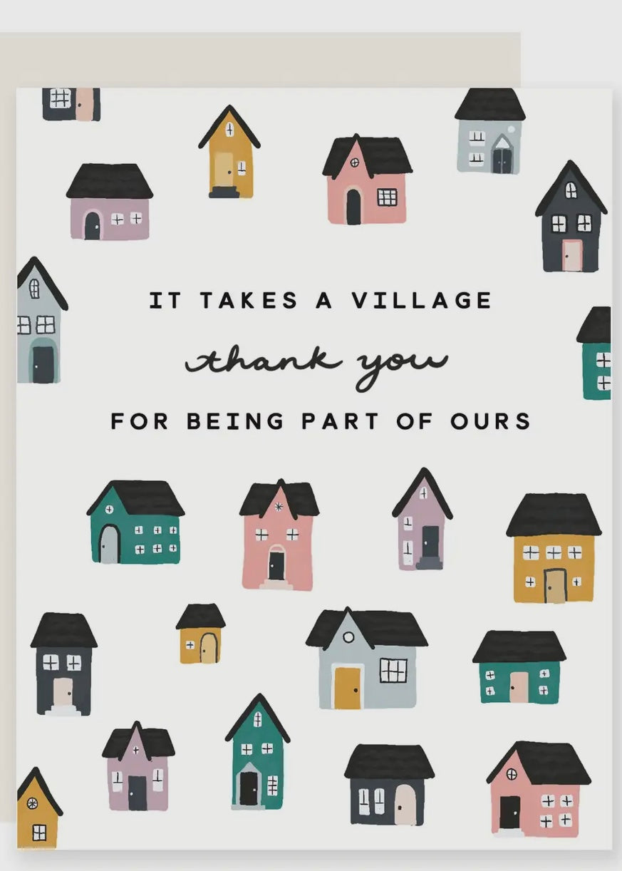 Thank You Village Card