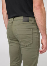 No Sweat Slim Pant in Light Fern