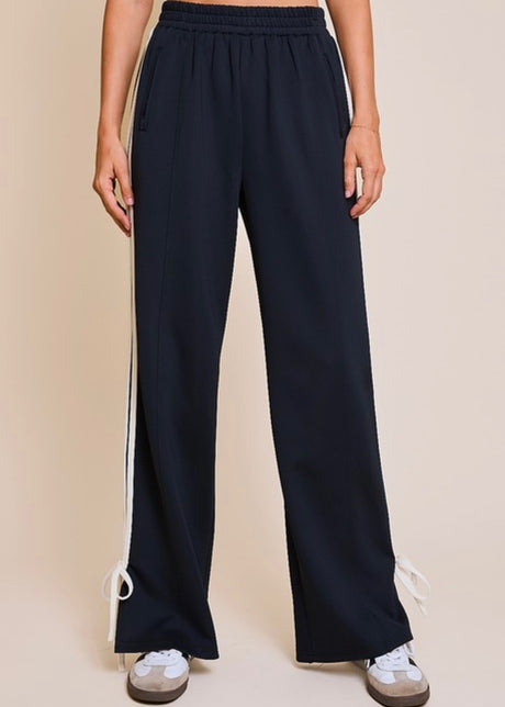 FloJo Track Pants with Bow Detail