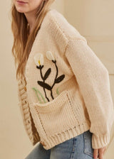 Always Yours Flower Cardigan