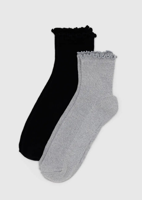 Lettuce Edge Sock Set of 2