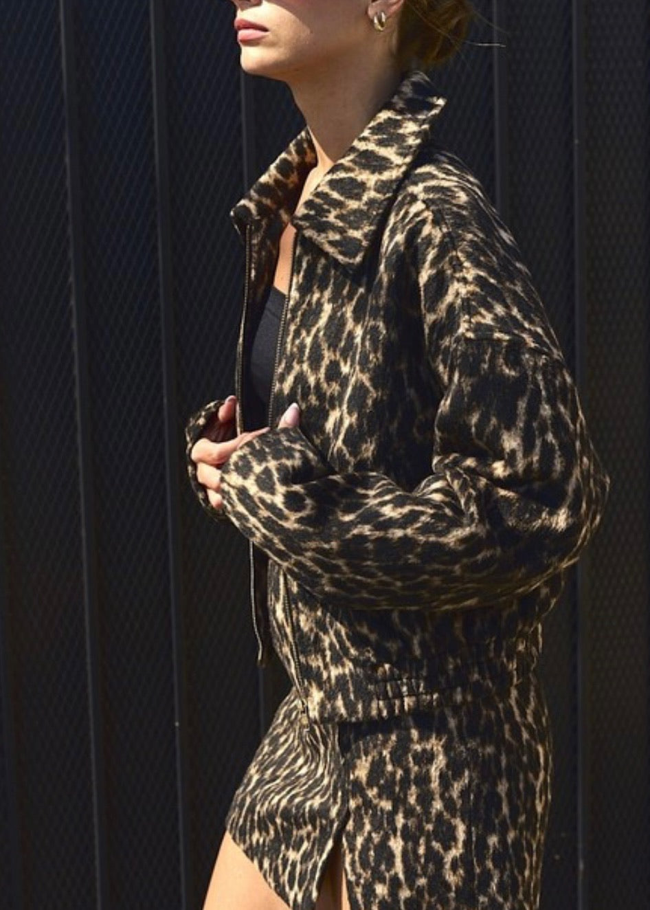 Georgia Leopard Jacket