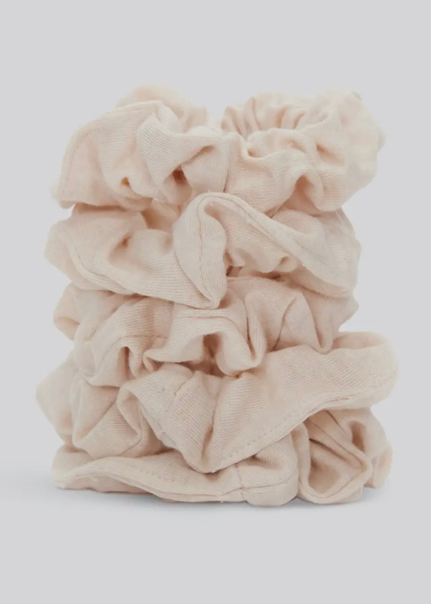 Organic Cotton Scrunchie 5 piece