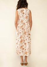 Sonoma Floral Tie Midi Dress