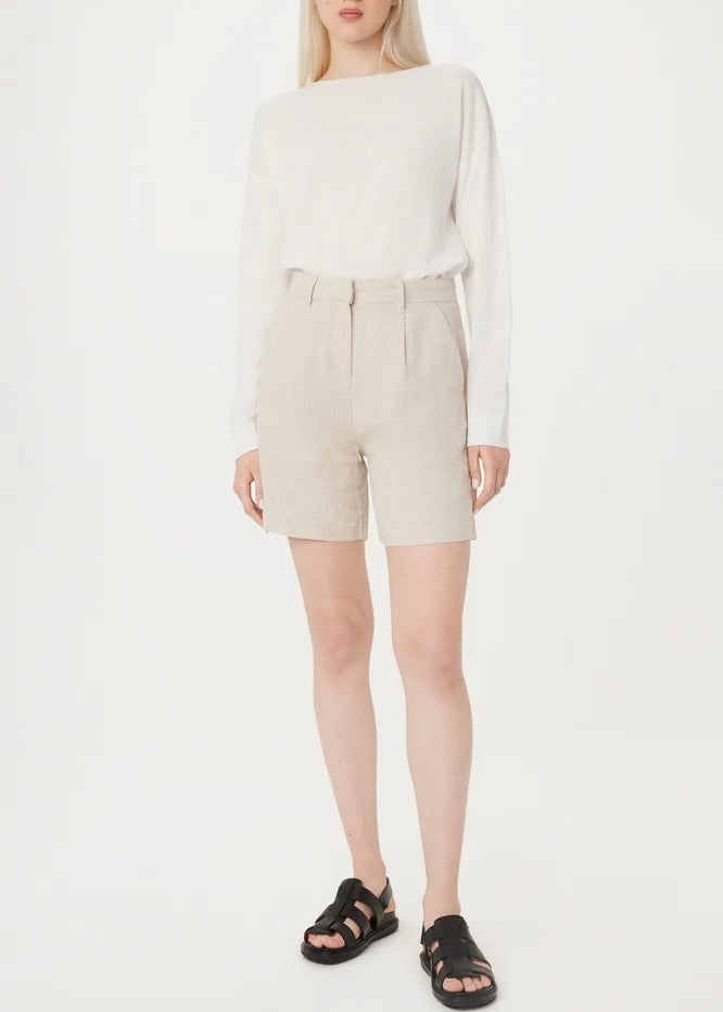 The Amelia Linen Balloon Short