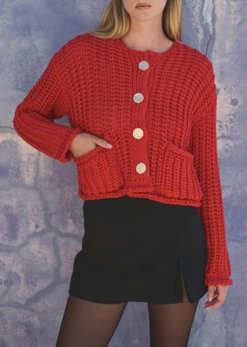 Selma Chunky Knit Cardigan