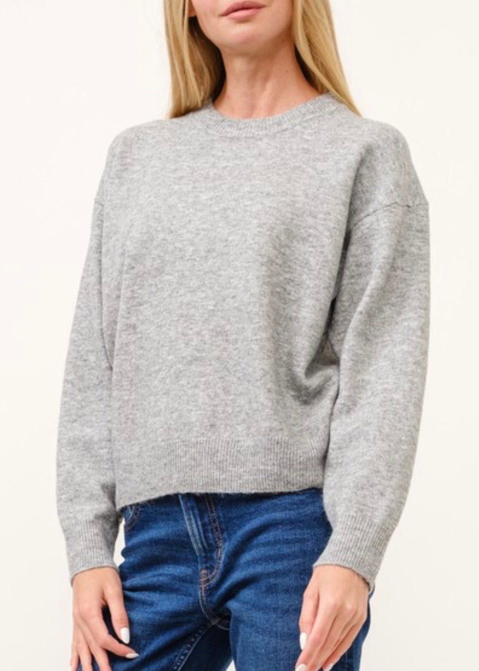 Autumn Grey Sweater