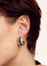 Remy Ridged Hoops