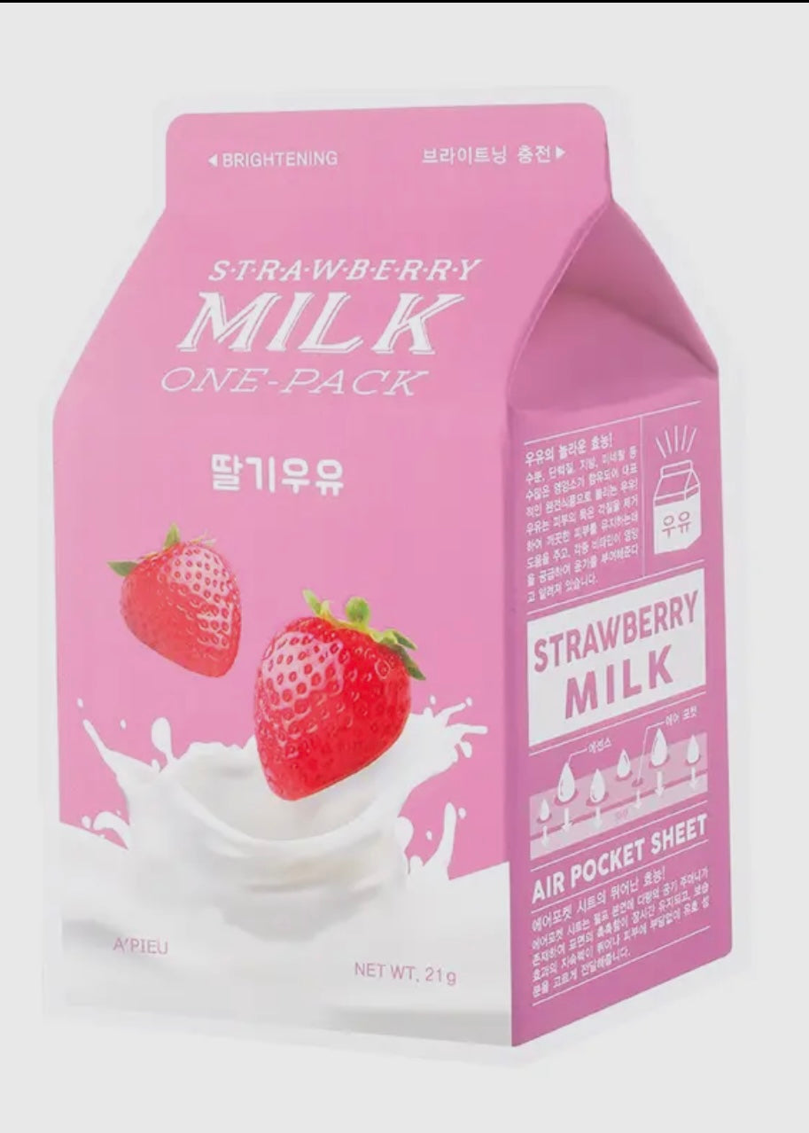 Apieu Milk One Pack Strawberry 21g