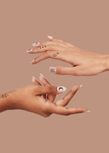 Nail Art Temporary Tattoo Pack