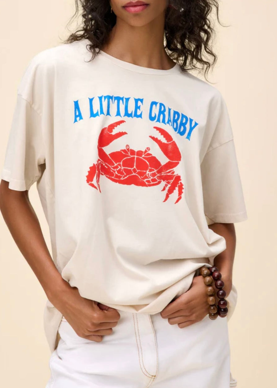 A Little Crabby Merch Tee