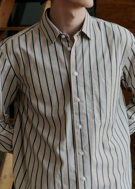 Alvin Dobby Striped Shirt