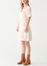 Pointelle Knit Dress