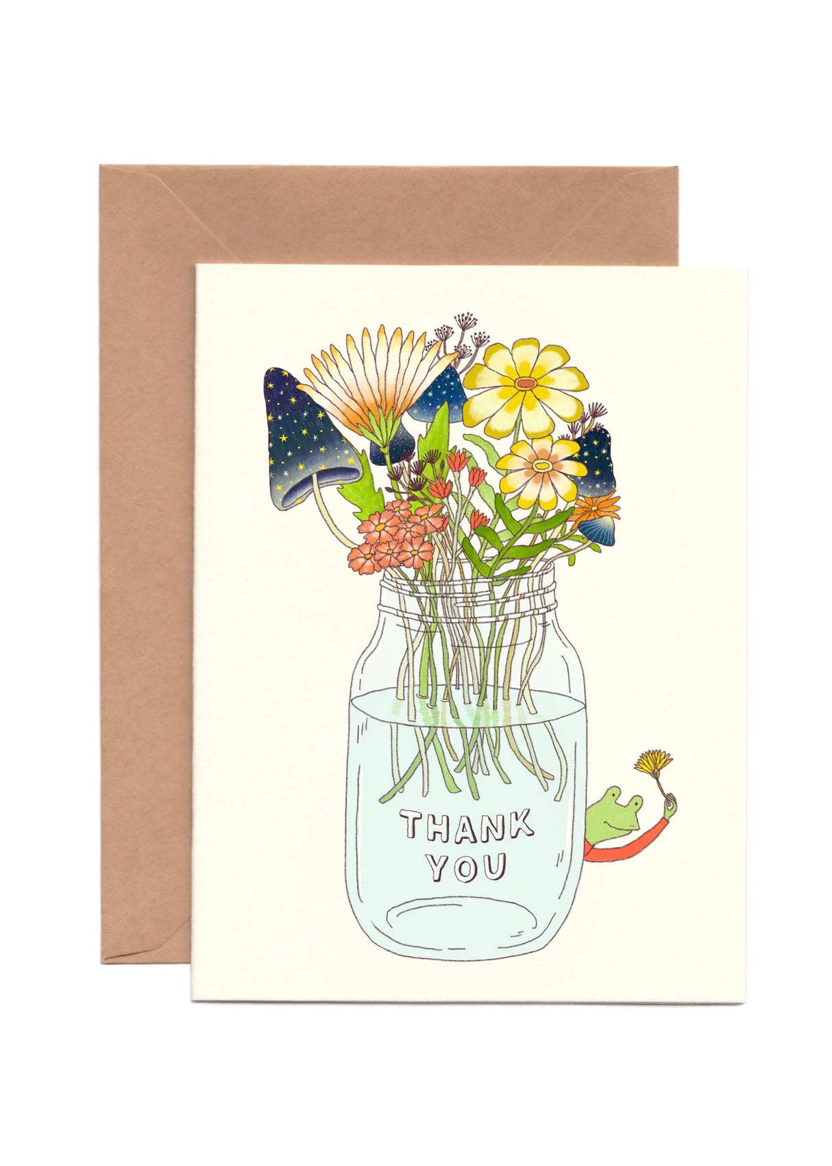 Magical Mason Jar Thank You Card