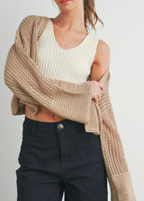 Sophia Crop Cardigan