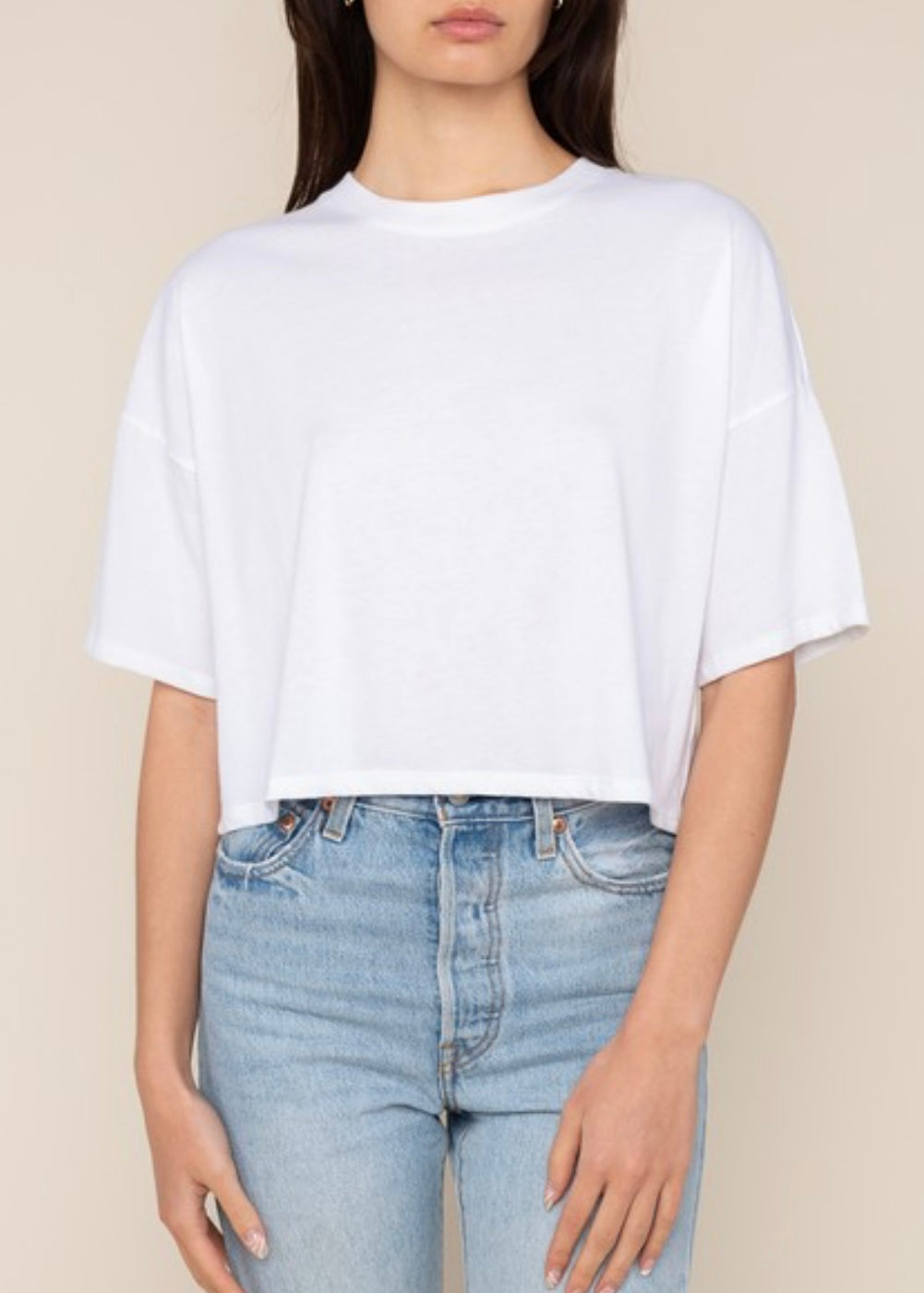 Boxy Crop Tee