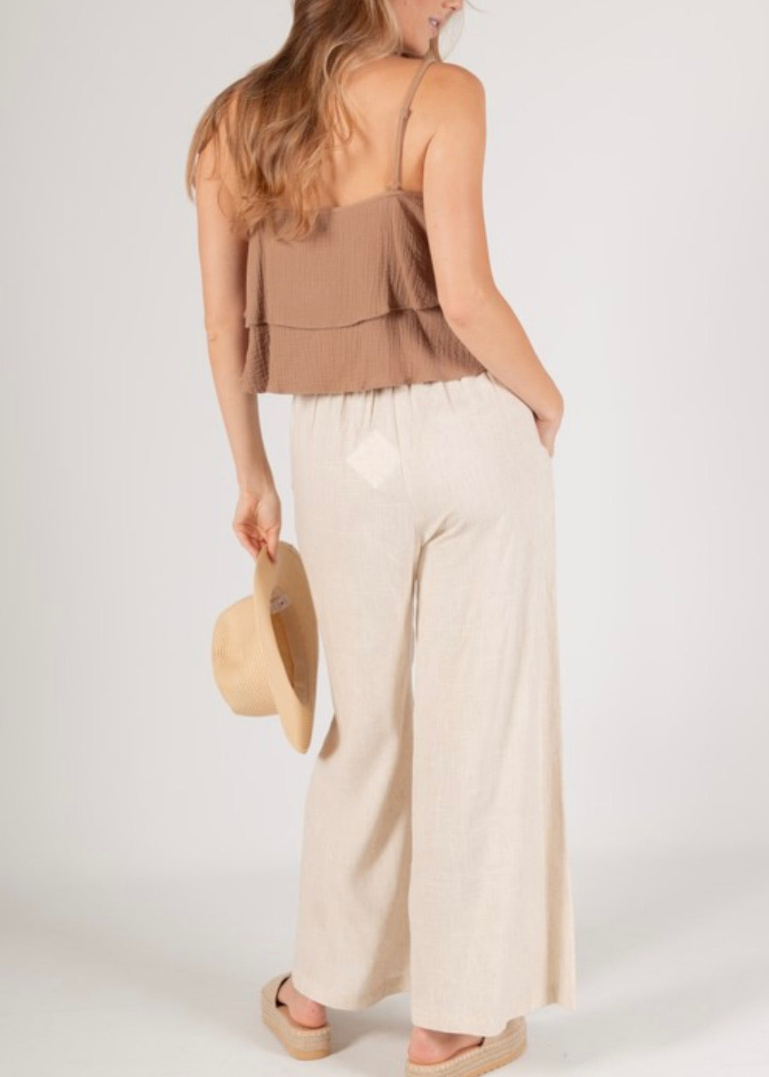 Latte Crop Cami