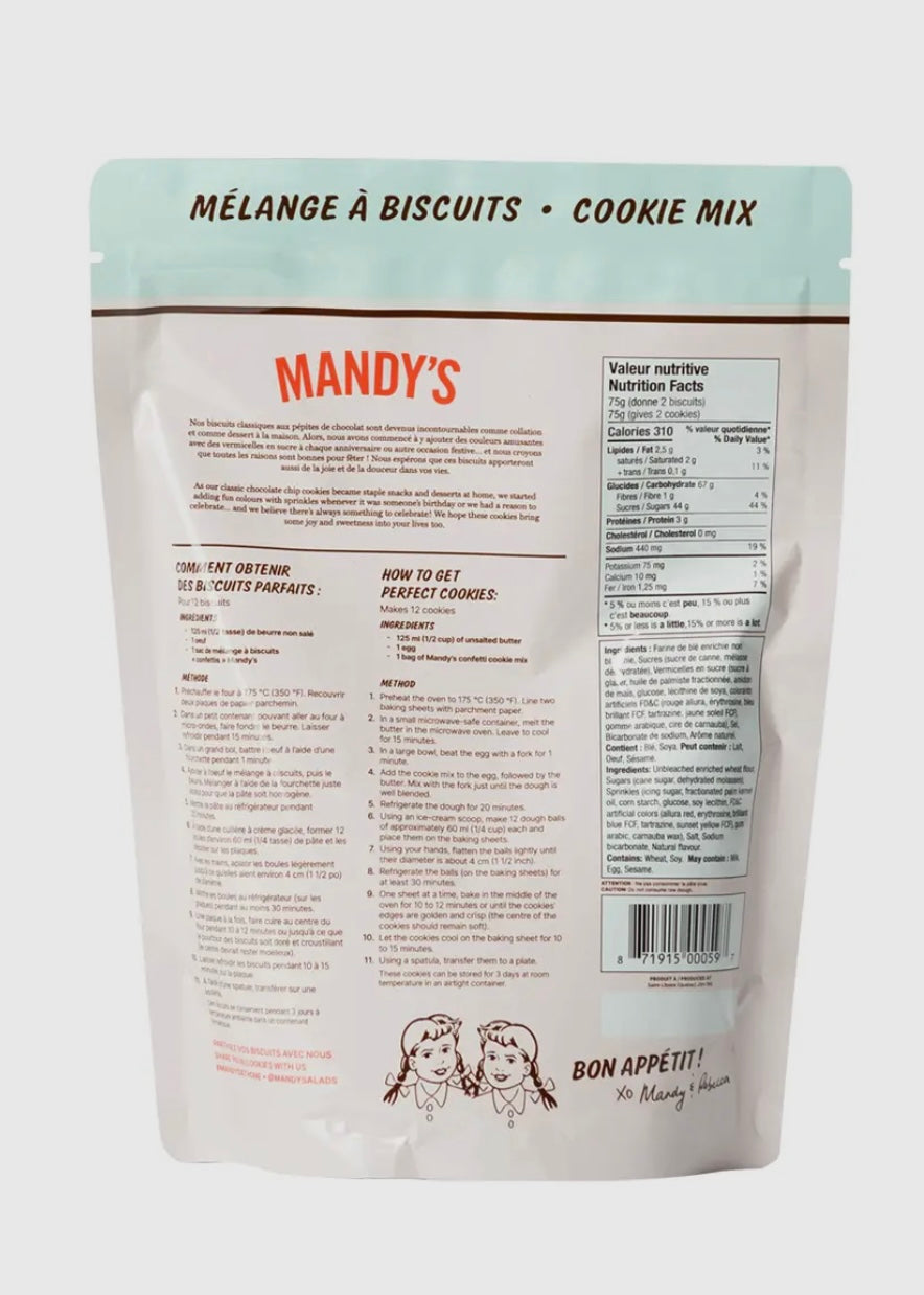 Mandy's Confettis Cookie Mix