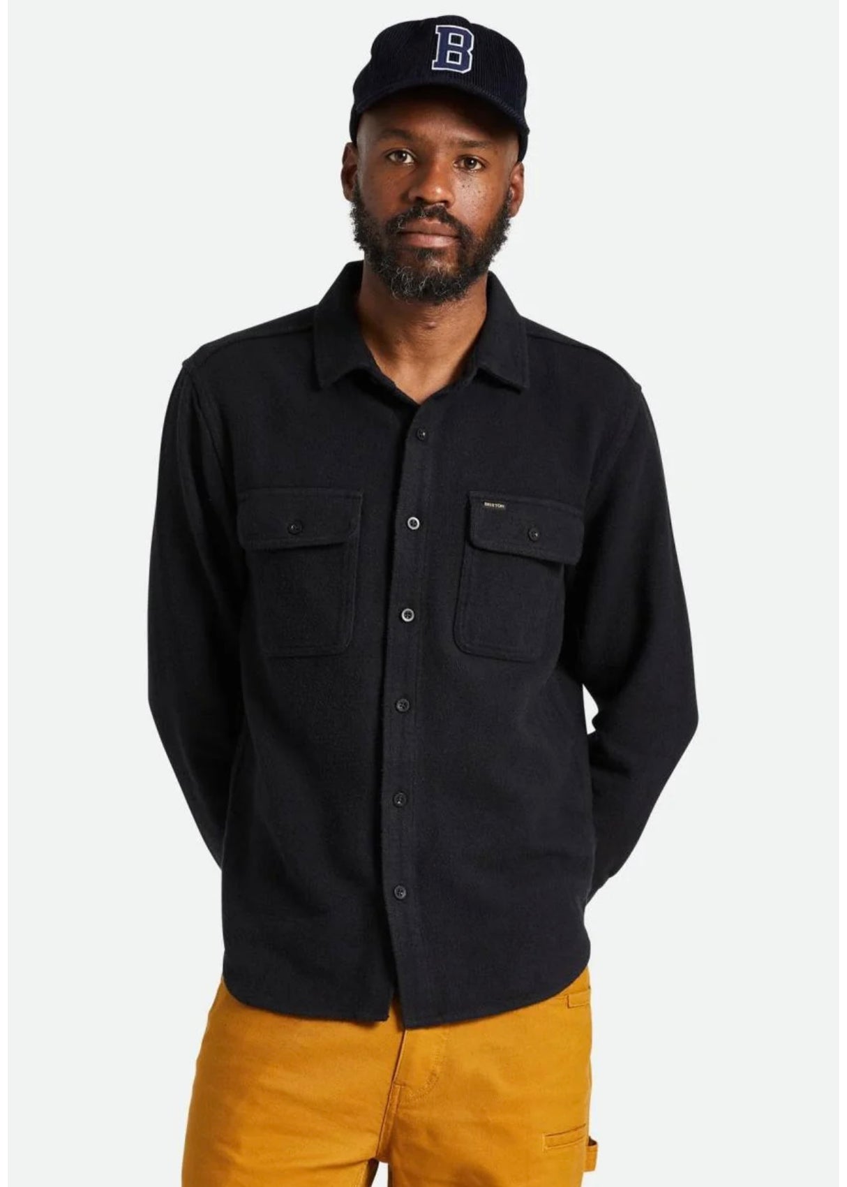 Bowery Textured Twill Overshirt