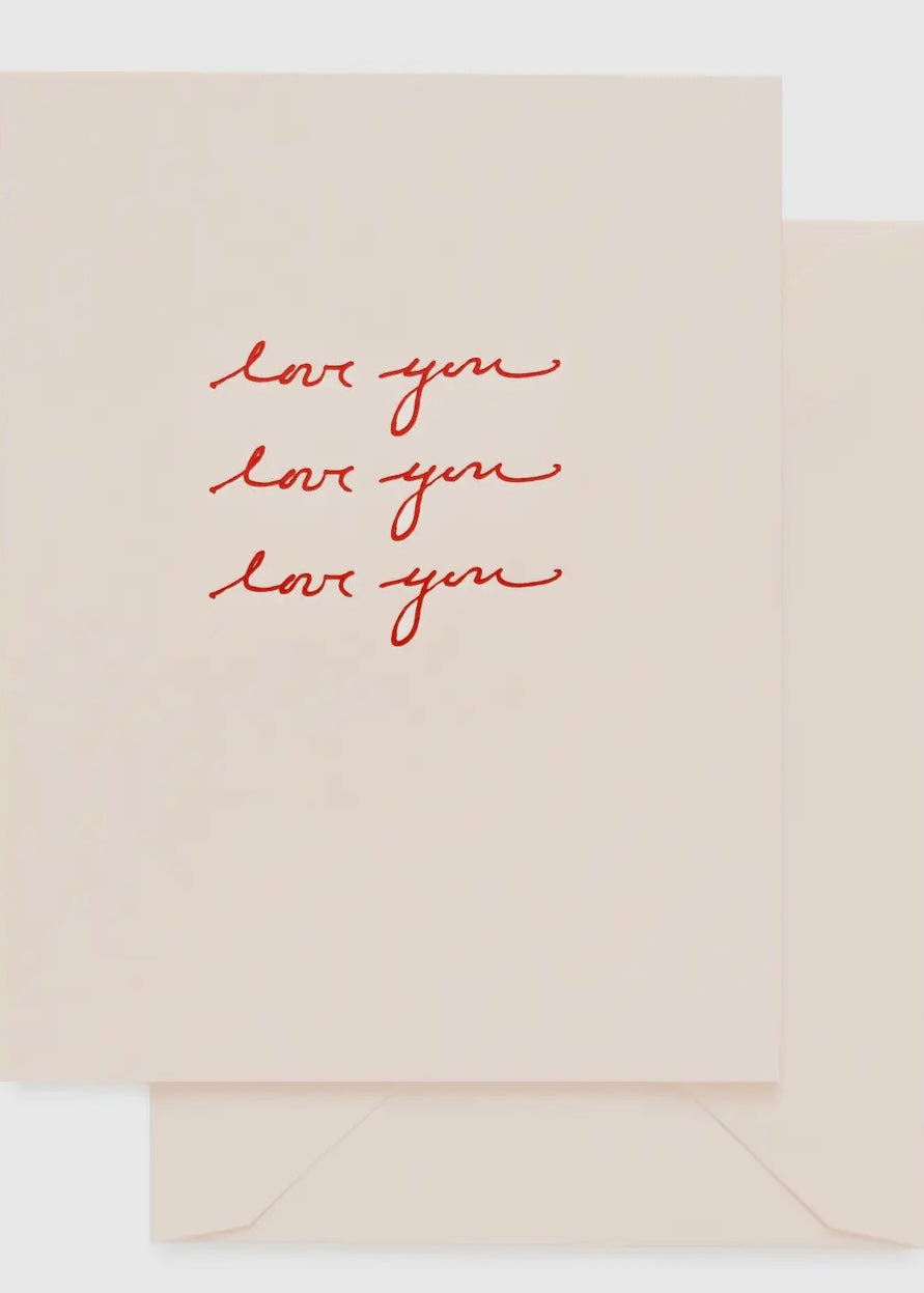 Love You Card