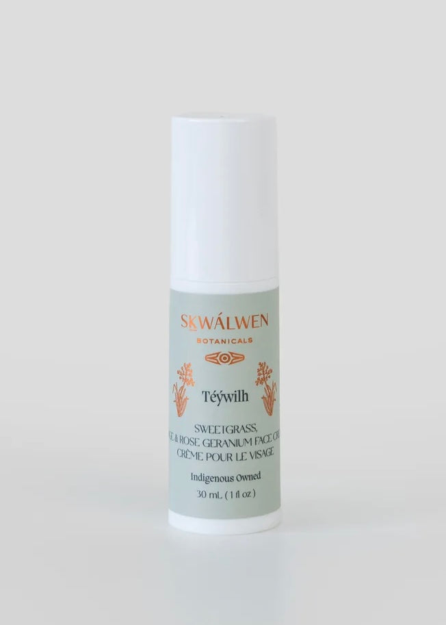 Téýwilh Sweetgrass, Sage & Rose Geranium Face Cream