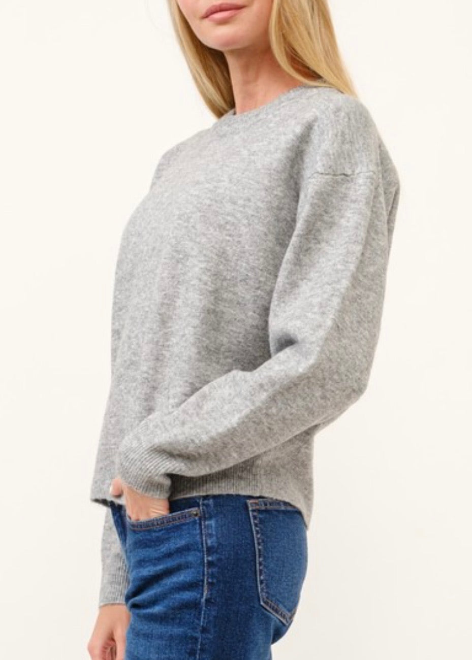 Autumn Grey Sweater