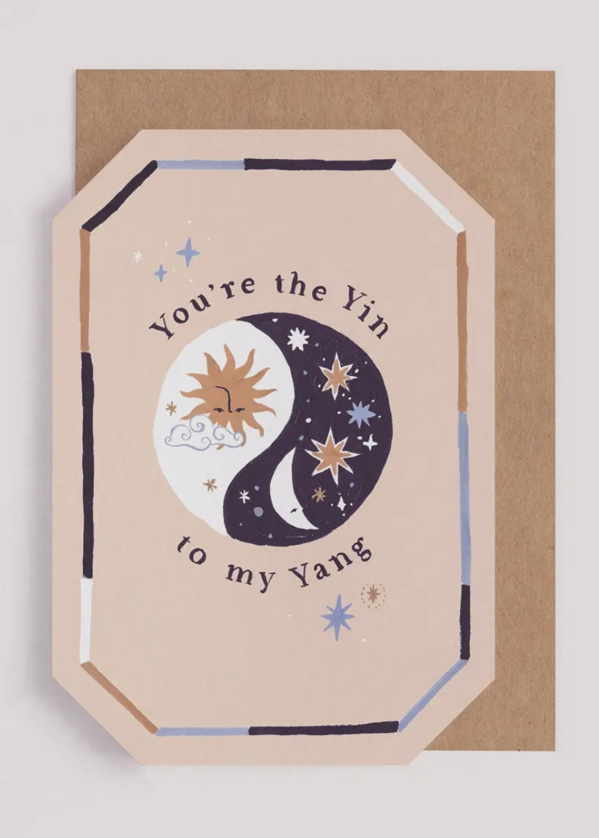 Ying and Yang Card