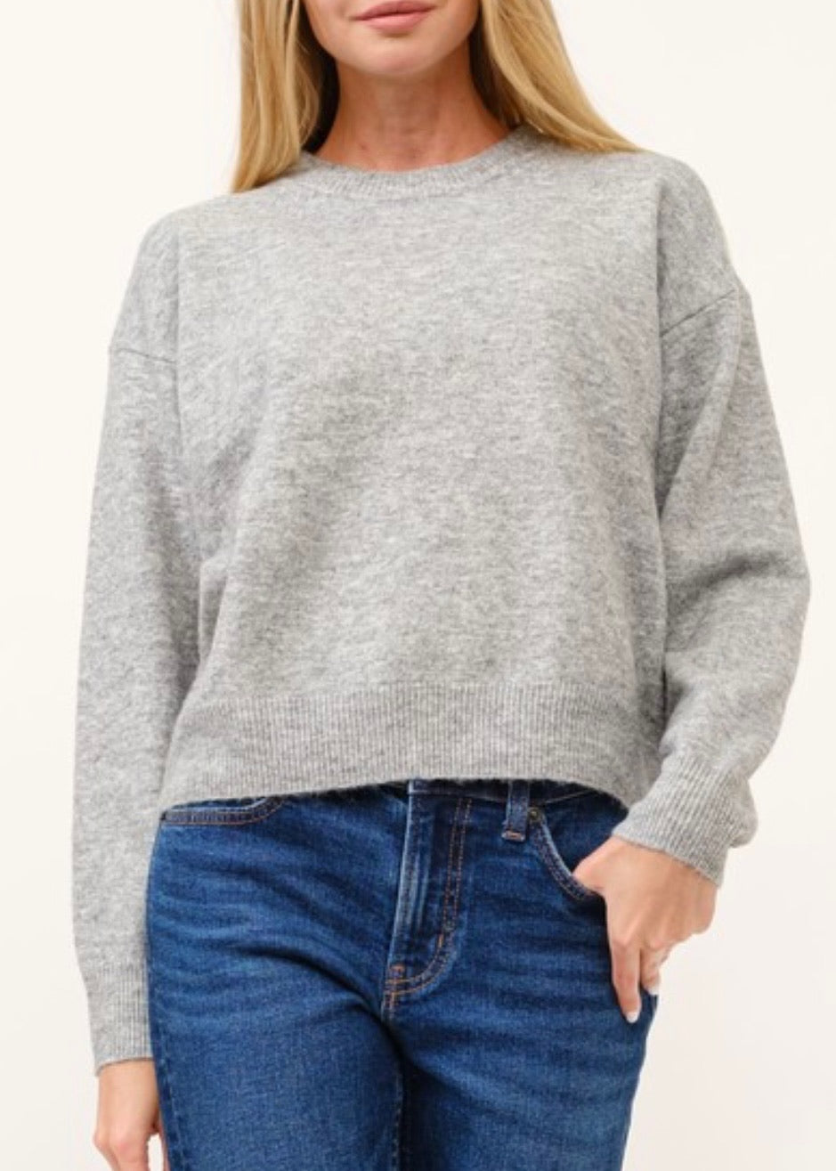 Autumn Grey Sweater