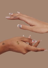 Nail Art Temporary Tattoo Pack