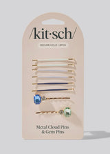 Cloud & Gem Bobby Pins 8pc Set - Garden Bouquet