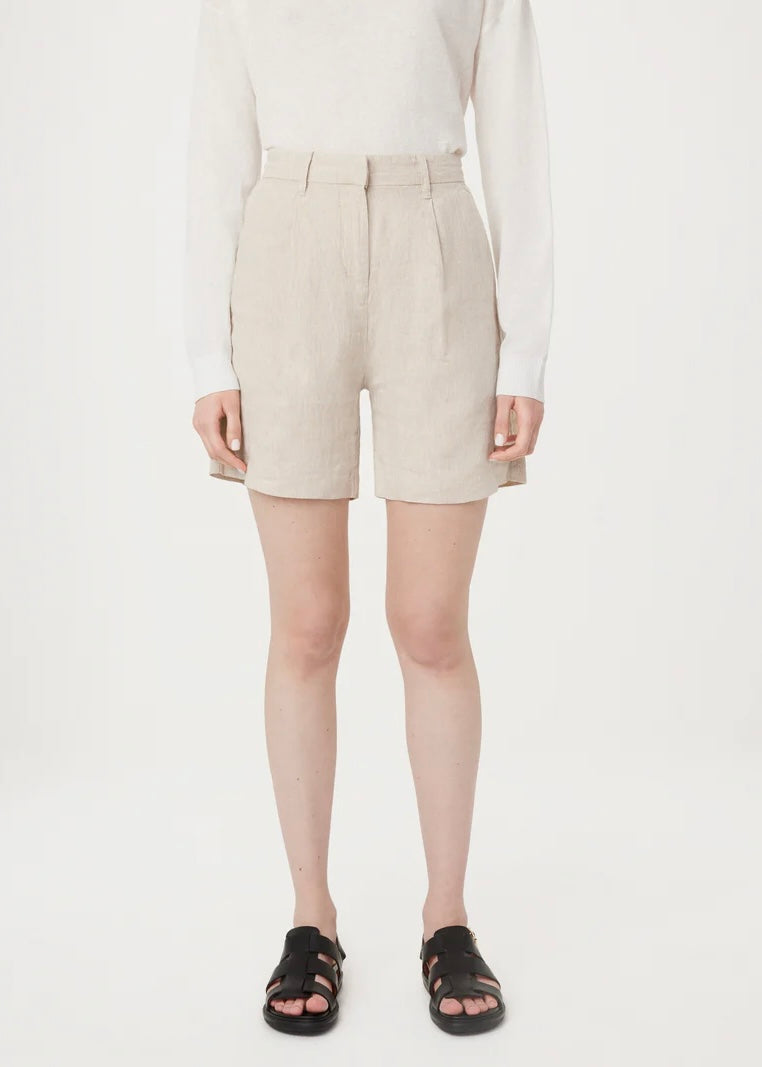 The Amelia Linen Balloon Short