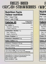 Freeze-Dried Strawberries (Sliced)