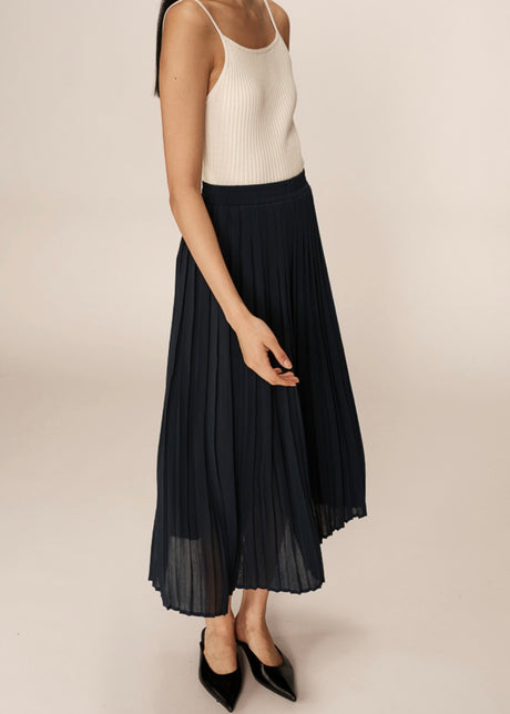 Plisse Pleated Skirt