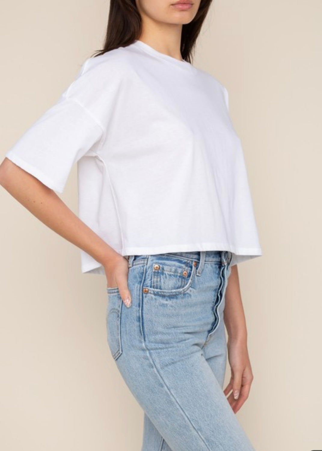 Boxy Crop Tee