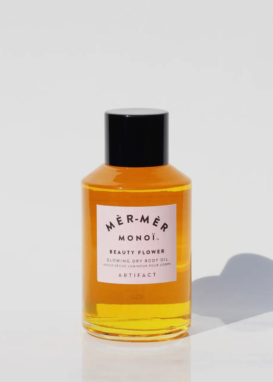 Mèr-Mèr Monoï Beauty Flower Glowing Dry Body Oil -125ml