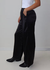 Satin Straight Leg Pants