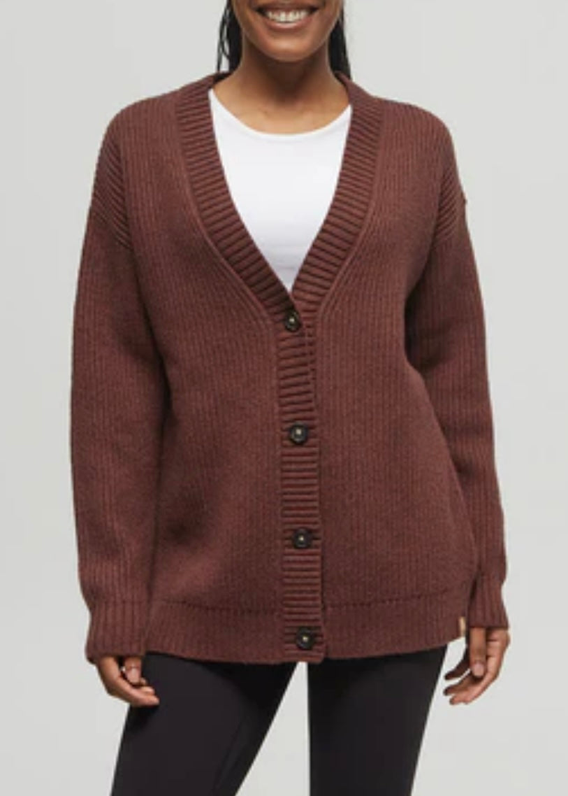 Highline Oversized Button Cardigan