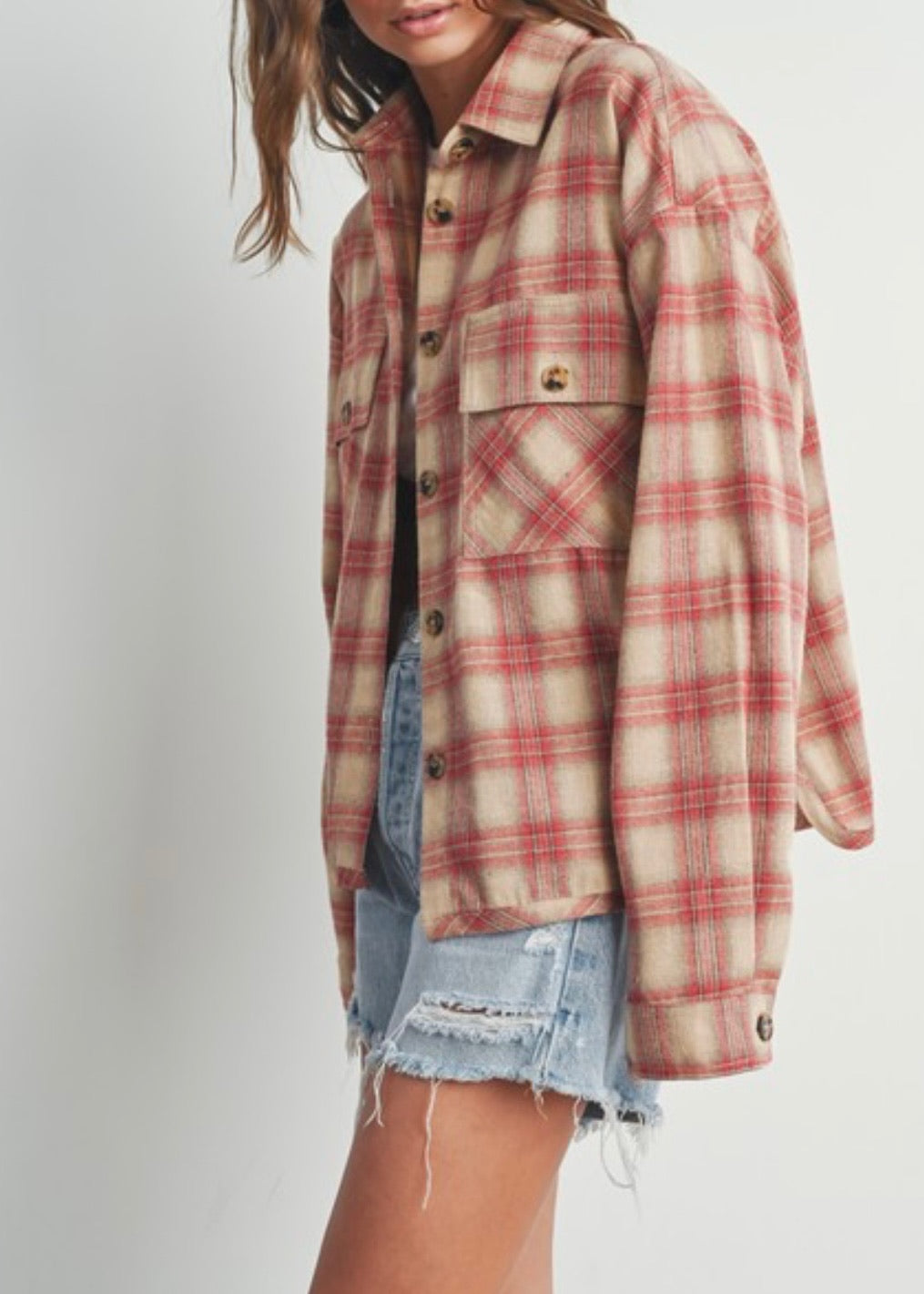 Rosie Plaid Jacket