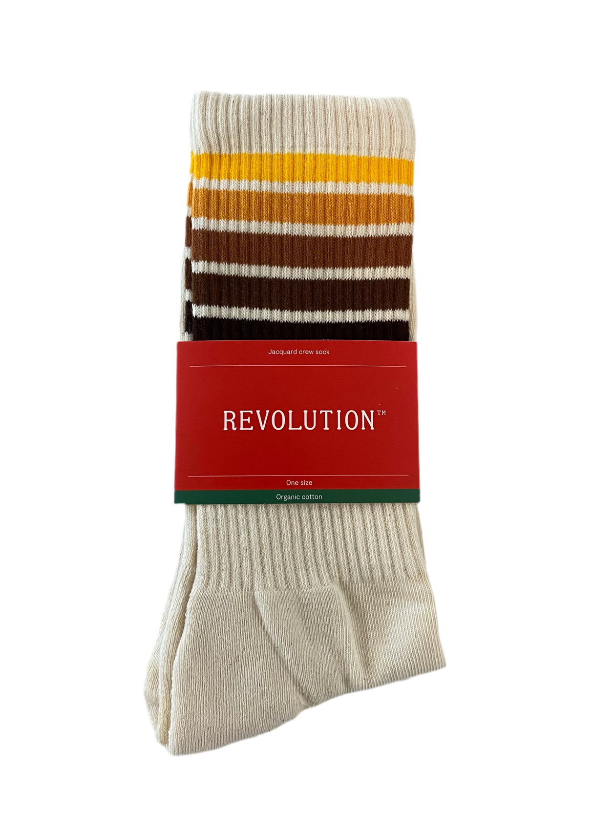 Jacquard Crew Sock