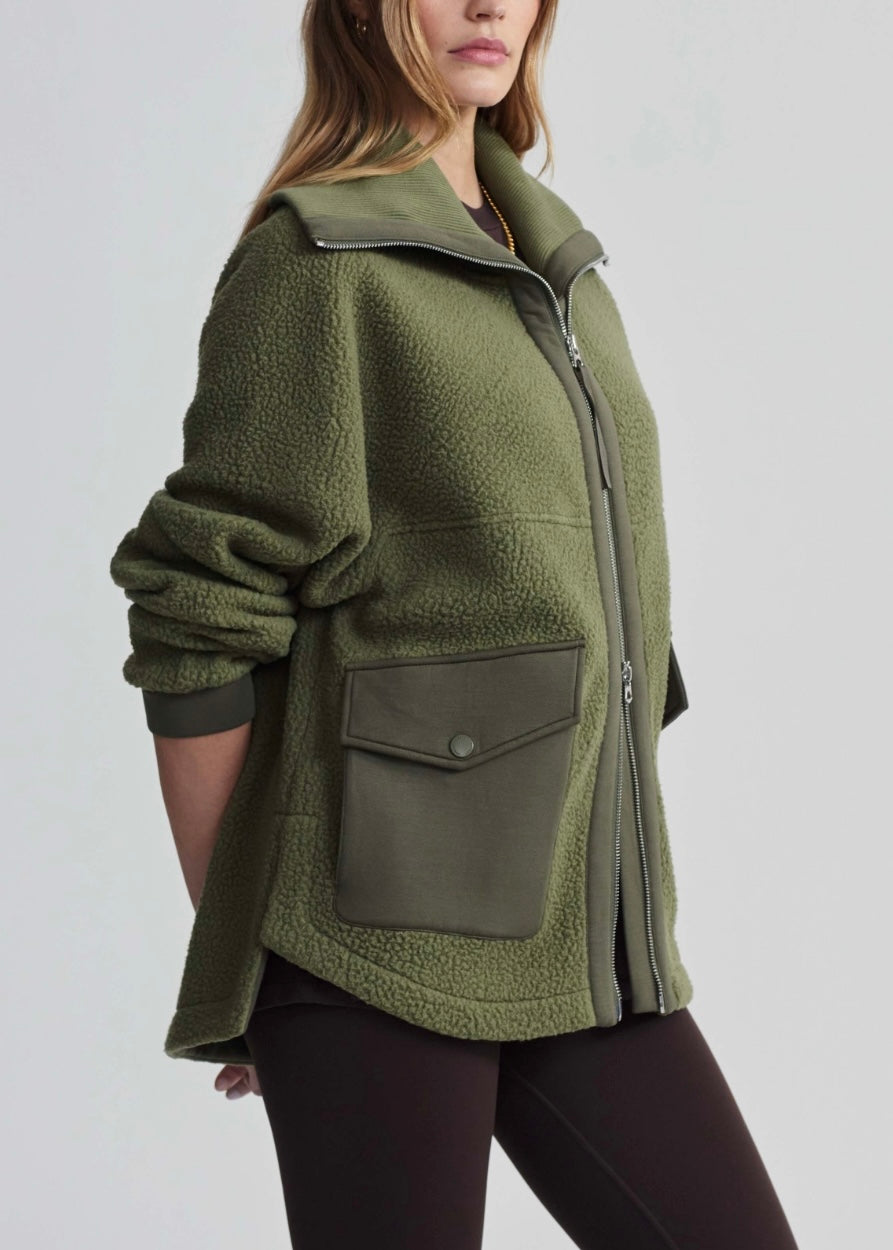 Eleanor Patch Pocket Fleece