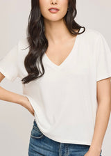 Lucy V-Neck Tee