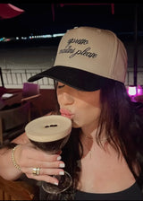 Embroidered 'Espresso Martini Please' Trucker Hat