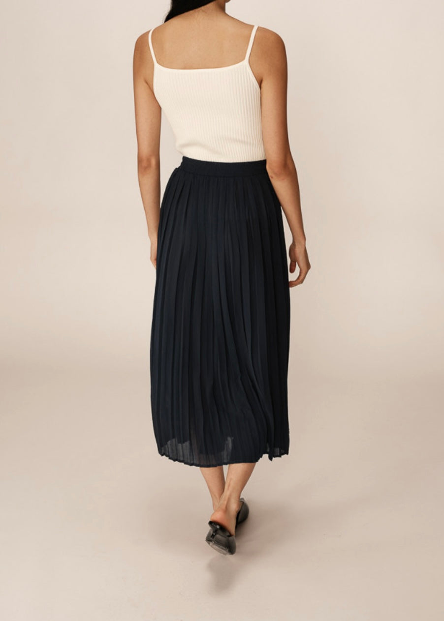 Plisse Pleated Skirt