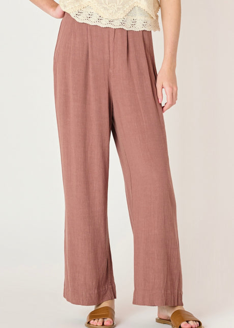 Wide Leg Linen Pant